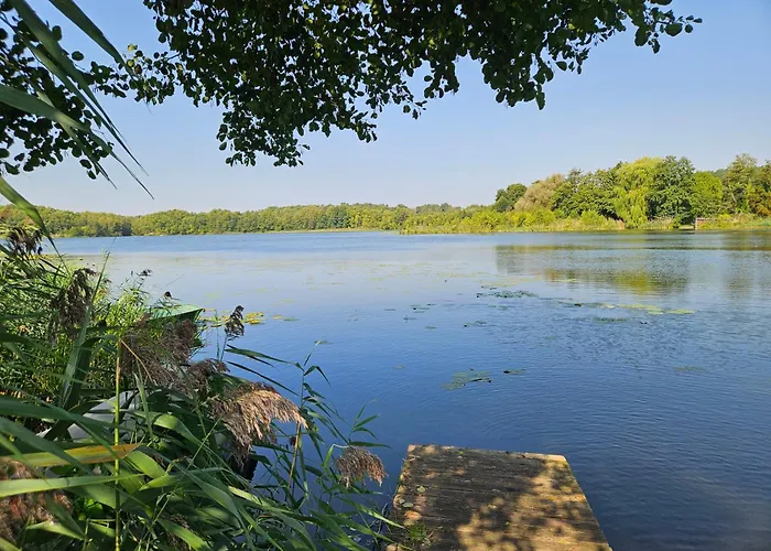 Lychenseevilla mit Seeblick, Wintergarten, Kamin und Sauna